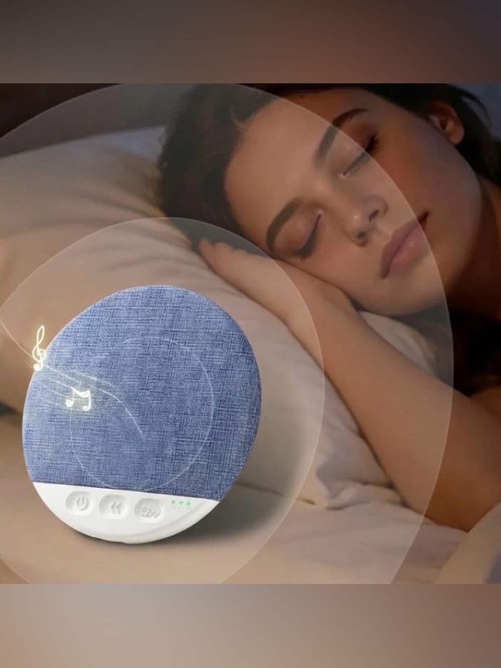 Sleep Speaker Zero Ear Pressure Portable Bluetooth Auto-Timer - BLUE